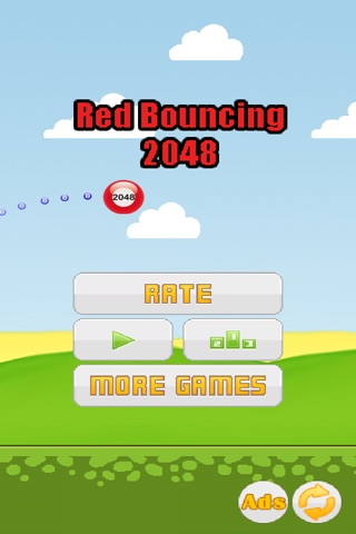 Red Bouncing 2048 screenshot 4