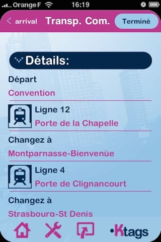 Kapten La Réunion GPS multitransport screenshot 3