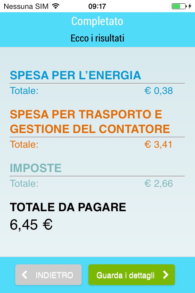 MyBolletta screenshot 3