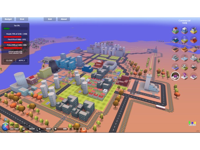 3D.City - Build Your Dream City !