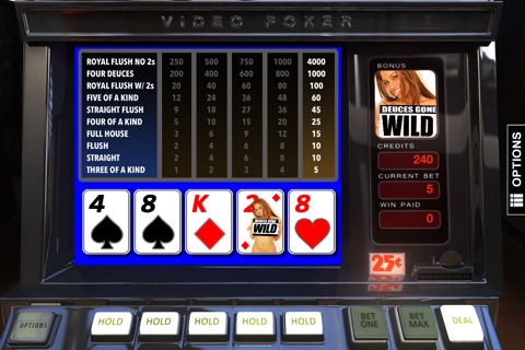 Deuces Gone Wild - the hottest casino slot machine game on the Las Vegas Strip -  Every 2 is more than wild! screenshot 2