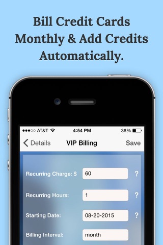 AutoBill - Automate your Practice with Client Tracking & Credit Card Processing screenshot 2