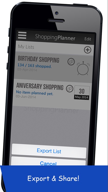 Shopping Planner - Grocery List Items Organizer screenshot-4