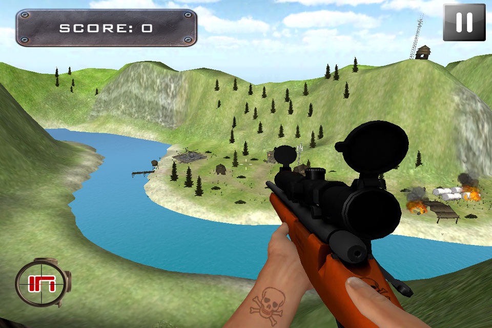 Army Sniper Valley War Free screenshot 3