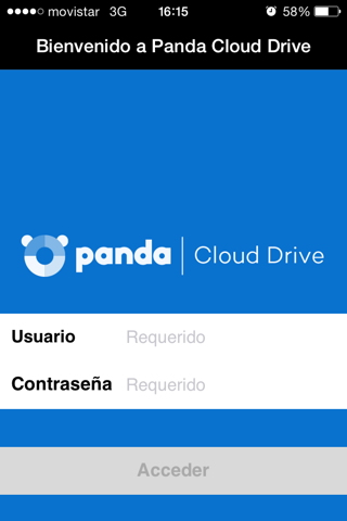 Panda Cloud Drive screenshot 2