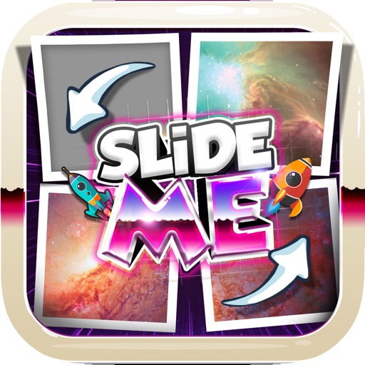 Slide Me Puzzle : Astronomy Space Tiles Quiz the Picture Games icon
