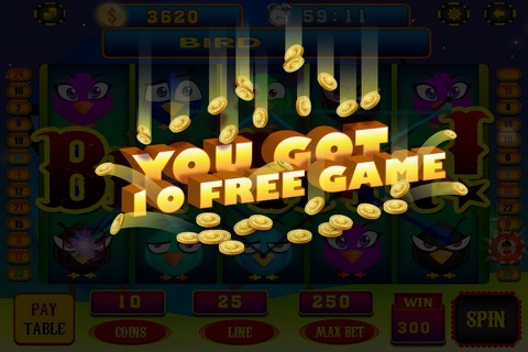 Slots Farm & Birds Casino Pop Game in Las Vegas Slot Machine Video Pro screenshot 4