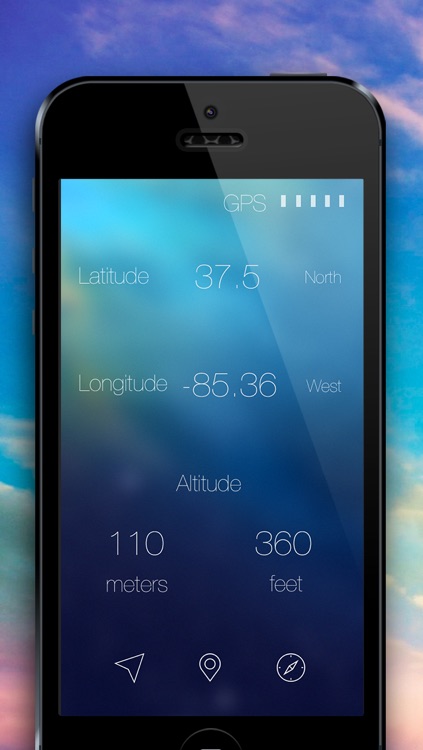 Coordinates - Your GPS Coordinates, Altitude, Compass