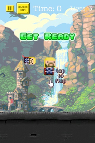 Flappy Smashy God- The Adventure of God of Thunder screenshot 2