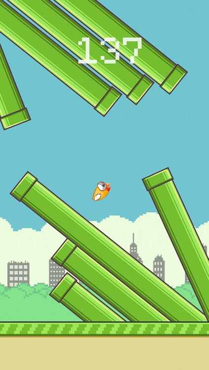 Clumsy Bird- Flying Flappy Wings screenshot-3