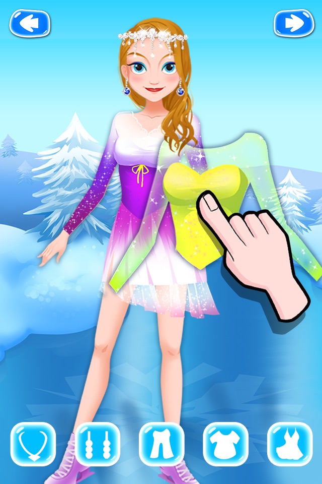 Frozen Beauty Queen - girls games screenshot 3