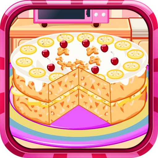 Cooking banana split cake iOS App