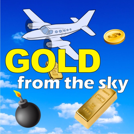 Gold from the sky Icon