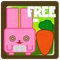 Bunny hill - connect ropes and feed the pink cube rabbit funny game FREE by The Other Games