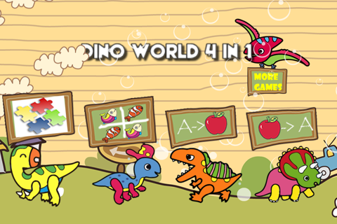 Dino World 4 in 1 screenshot 2