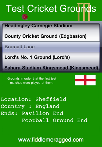 Test Cricket Grounds screenshot 3