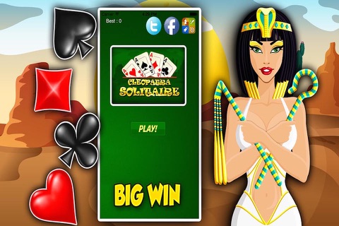 A Cleopatra's Pyramid Solitaire Game (Deluxe) - The Mummys Curse & Arena Tournaments Pro screenshot 2