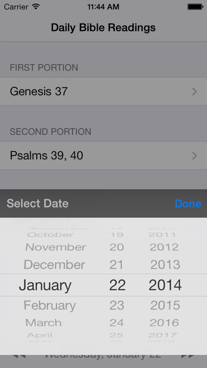 Daily Bible Readings screenshot-3
