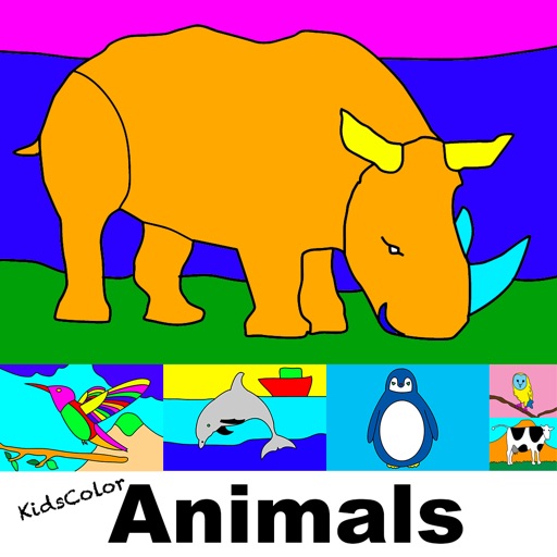 KidsColor Animal iOS App