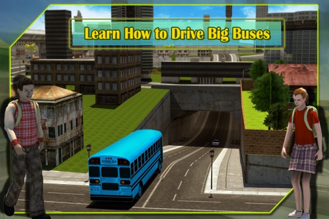 School Bus Driver 3D Simulator screenshot 3