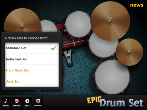 エピック ドラムセット (Epic Drum Set)のおすすめ画像2