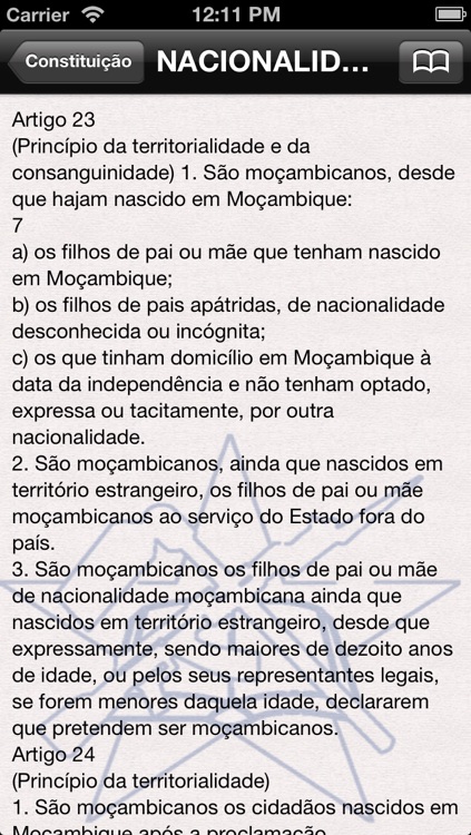 Legislação Moçambicana