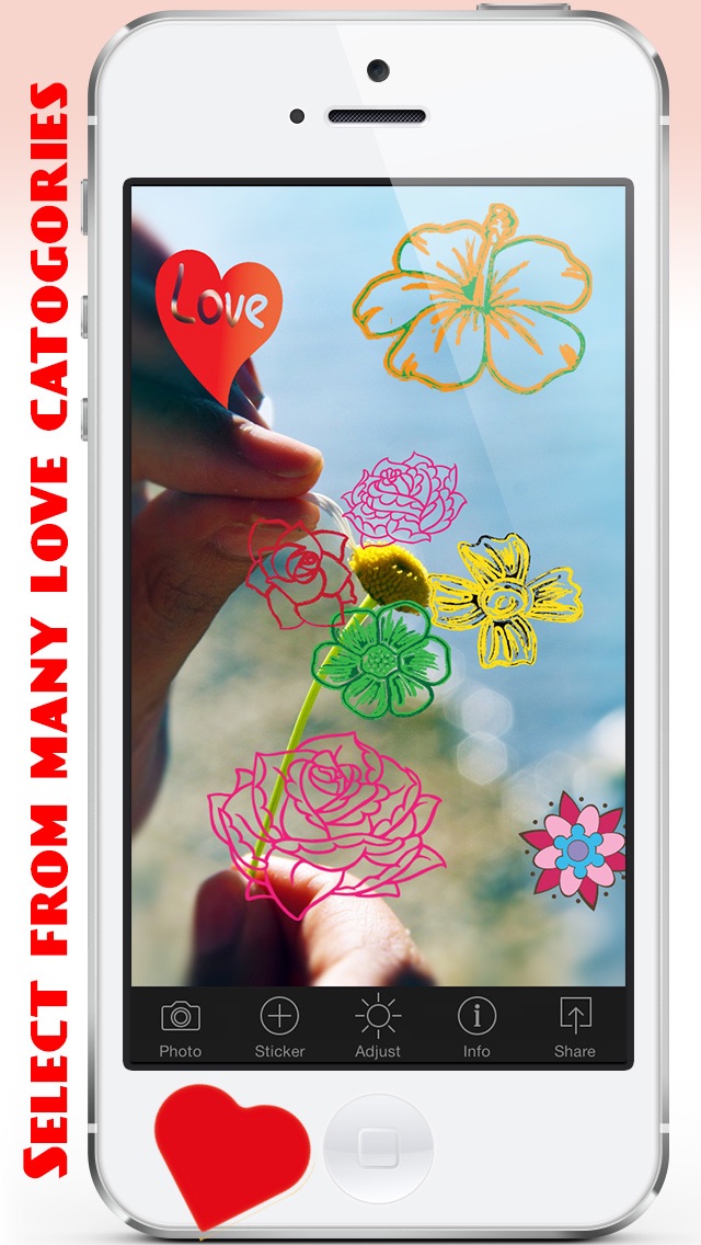 How to cancel & delete Love Stickers - Add unlimited love, heart, kiss, dance stickers to your photos. Put stickers on your photos. Stickers for Instagram, Facebook, Flickr, Twitter, Valentines Day Free from iphone & ipad 2