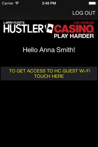 Hustler Casino Player App screenshot 3