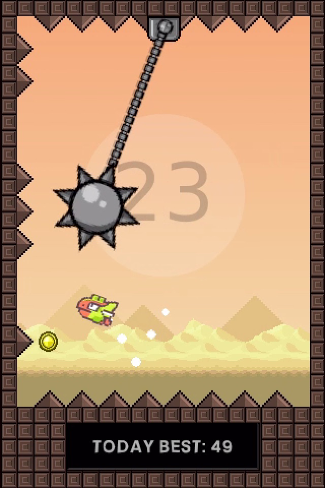 Flapping Cage: Avoid Spikes screenshot 3