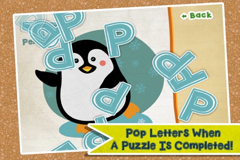 Alphabet Animal Puzzle - Fine Motor Skills Puzzles For Kids screenshot 3