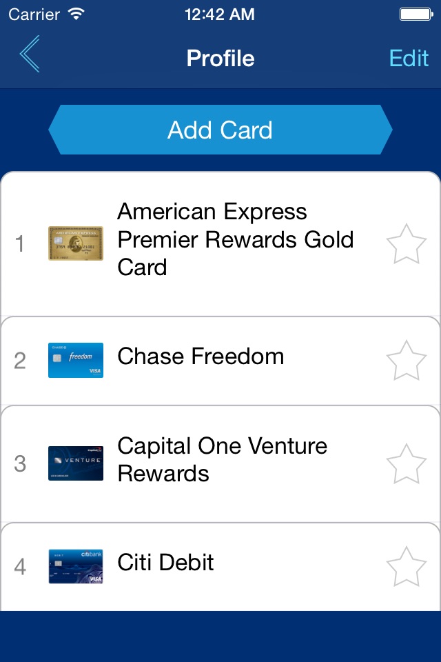 MySwipe- Credit Card Reward Maximization screenshot 2