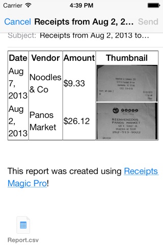 Receipts Magic Pro: Simple Scanner and Expense Records screenshot 4