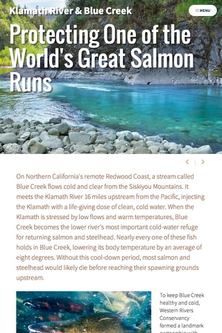 Western Rivers Conservancy - Annual Report 2012 screenshot 2
