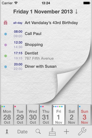 Page Calendar screenshot 3