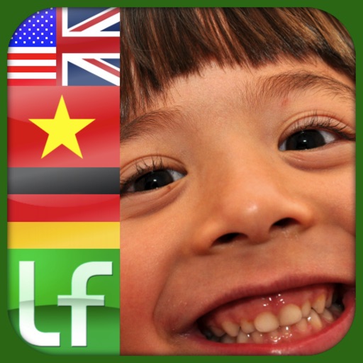 Easy Reader – Vietnamese, German and English for beginners - trilingual educational orthography game for kids