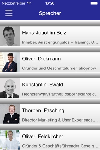 Mobile Business Conference screenshot 3