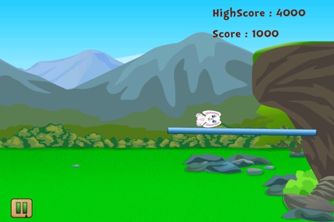 Baby Bunny Bounce Bop FREE! - Cute Little Rabbit Hop Game screenshot 3