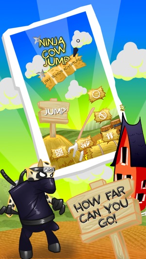 Ninja Cow Jump: Hay Season Adventure(圖3)-速報App