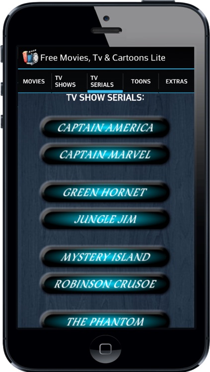 Free Movies, Tv & Cartoons Lite screenshot-3