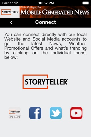 StoryTeller Mobile Generated News ® screenshot 4