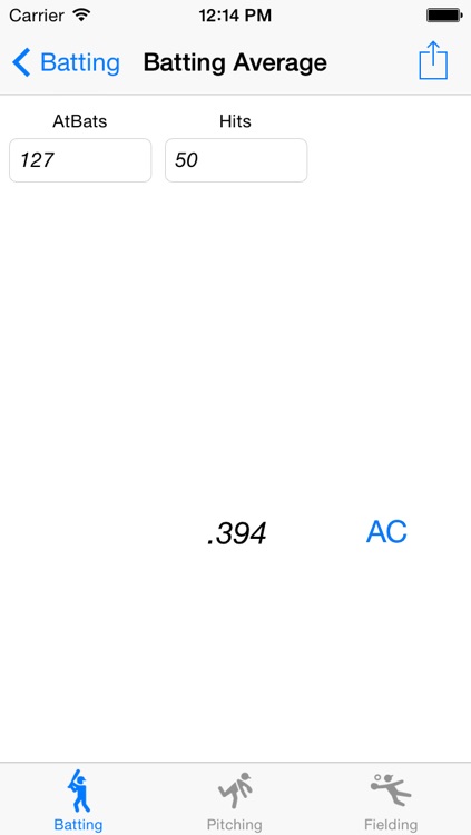 Baseball Statistics Calculator screenshot-3