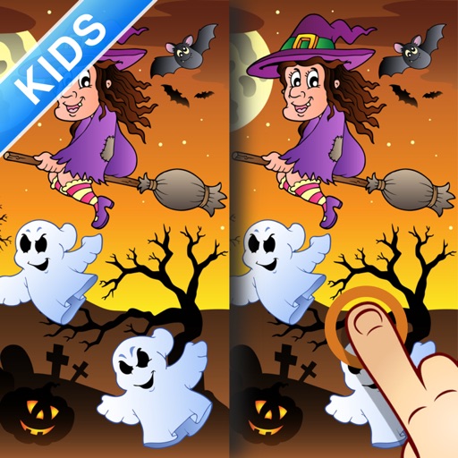 Halloween Find the Difference Game for Kids, Toddlers and Adults Full Version icon