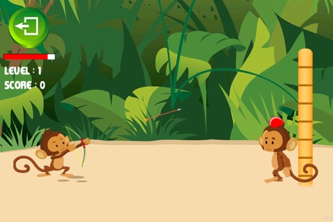 Monkey Beach Balloon Target - Free Bow and Arrow Shooting Game In Paradise screenshot 2