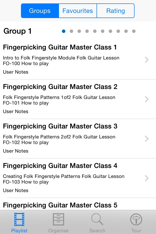 Fingerpicking Guitar Master Class screenshot 2