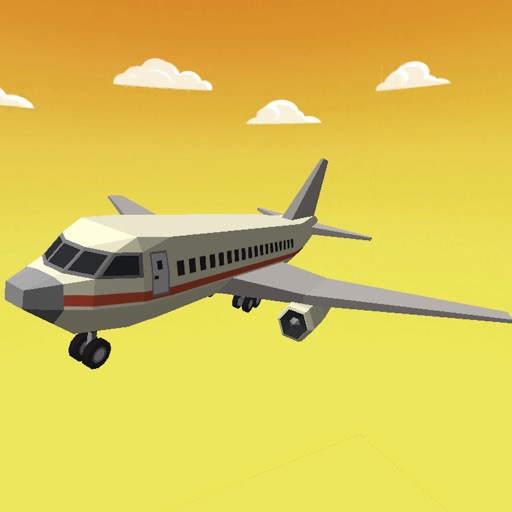 AirPlane Fly Simulation Icon