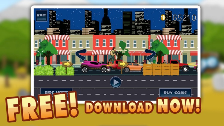 Gangsta War City Runner Pro - Best Multiplayer Running Game for Kids and Adults