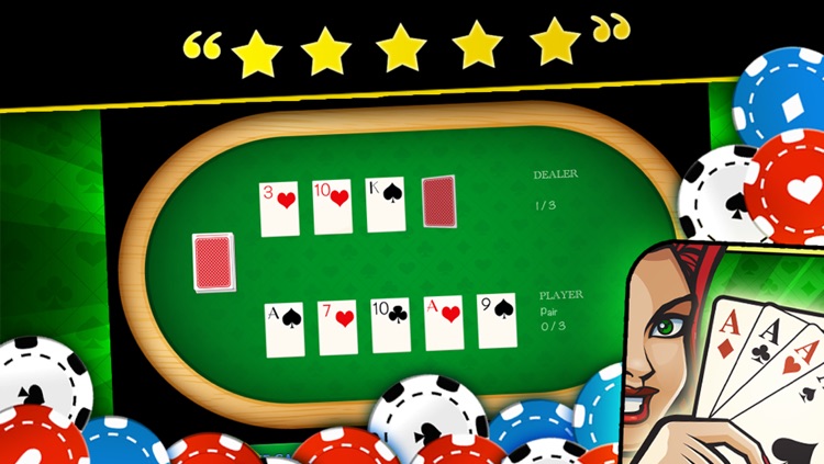 Kostenlos Video Poker Double or Nothing Spiel für iPhone und iPad Apps