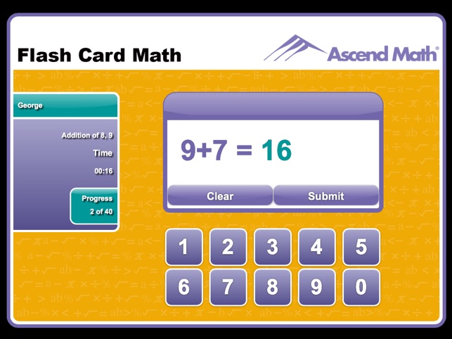 Flash Card Math for iPad(圖2)-速報App