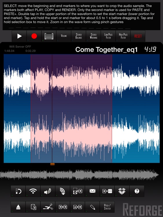 Reforge - Waveform Editor screenshot-4