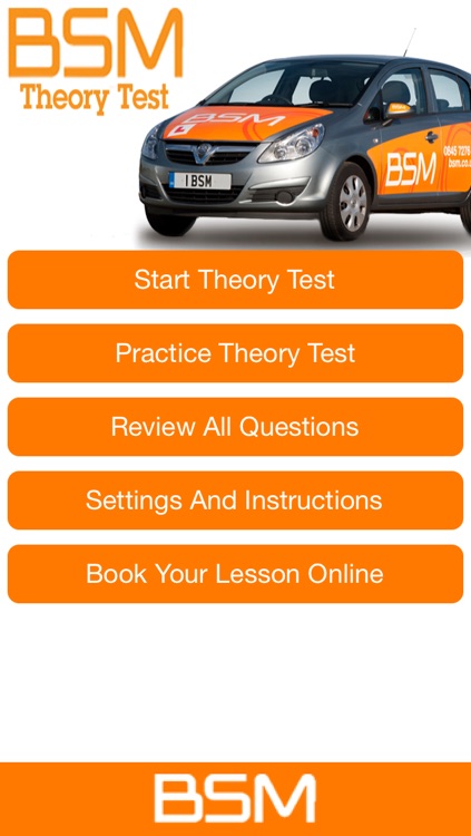 BSM Theory Test